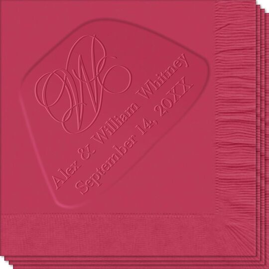 Estate Embossed Cocktail Napkins